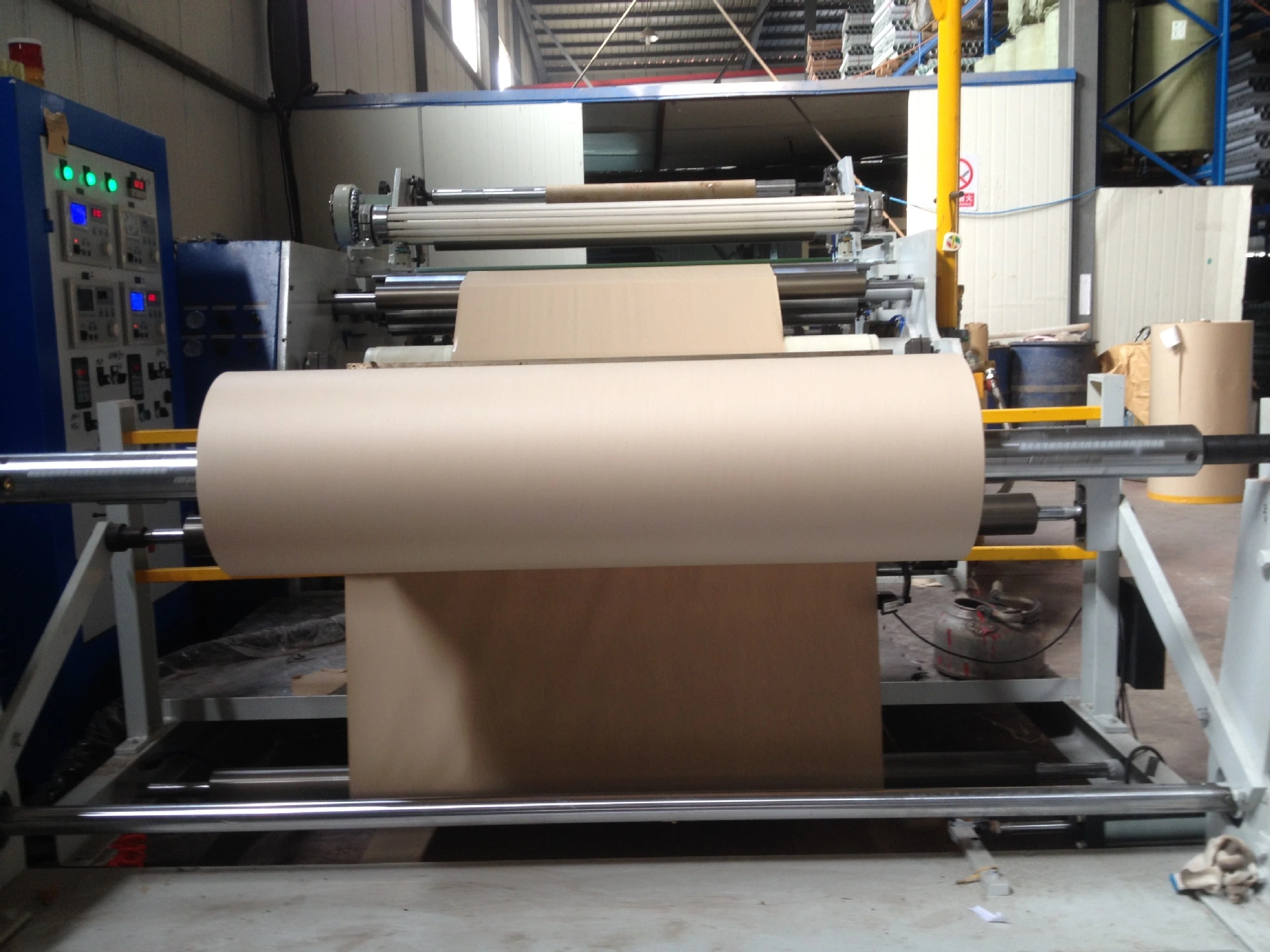 Proceso de cinta de junta de yeso